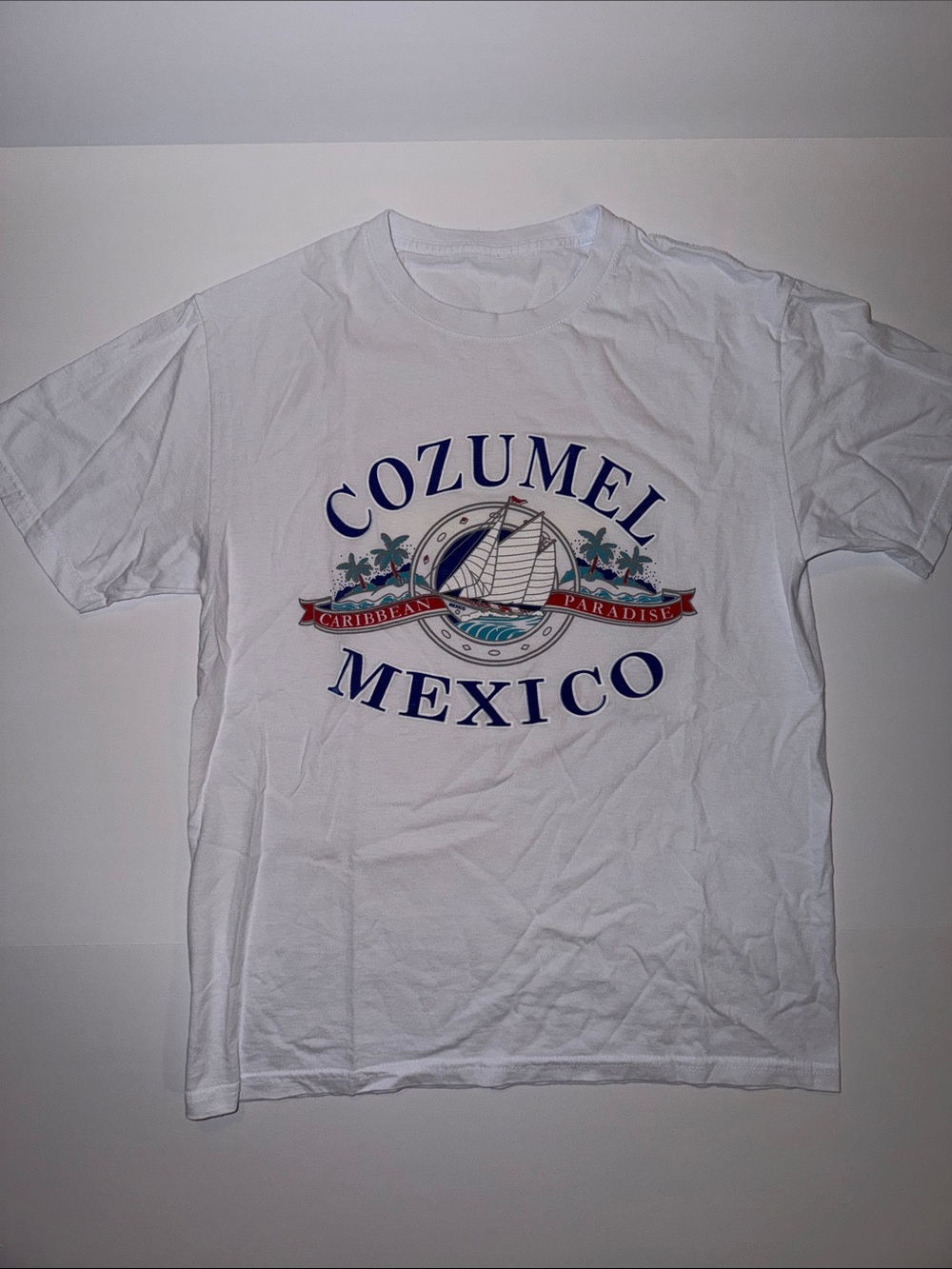 Cozumel Mexico White Graphic Tee